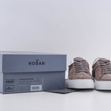 Hogan Men's Brown Rebel Allacciato H Punzonato Sneakers Size 40.5 EU 7 UK 8.5 US