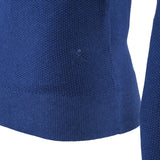 Hackett London Men's Blue Knit 100% Cotton Textured Sweater Size XS HM702801
