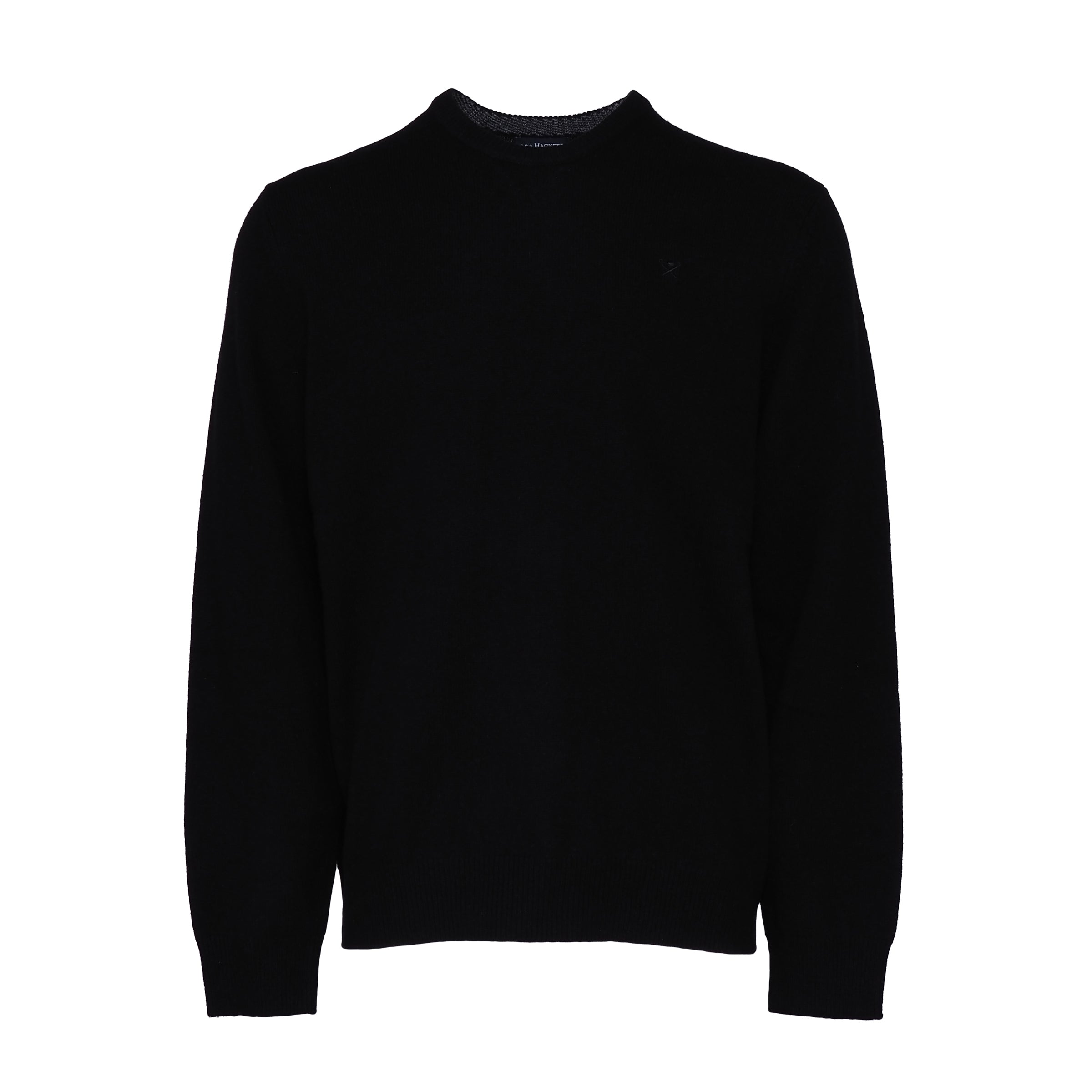 Hackett London Men's Black 100% Wool Crew Neck Sweater Size 2XL HM702827