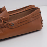 Tod's Women's Brown D90 Corteccia Ch Loufers Size 39.5 EU 6.5 UK 9.5 US