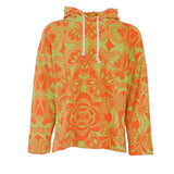 Sandro Paris Men's Multicolor Oversized Terrycloth Hoodie Size L SHPSW00490