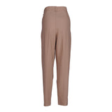 Maje Women's Brown Tailored Wool Blend Trousers Size 40 FR 12 UK 8 US MFPPA00431