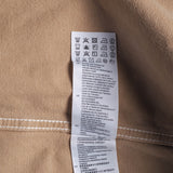 Sandro Paris Damen-Jeansjacke in Beige mit Logo, 100 % Baumwolle, Größe XXL, 2XL, SHPBL00756