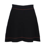 Sandro Women's Black Knit A-Line Short Skirt Size 34 FR 6 UK 2 US SFPJU00267