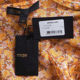 Maje Women's Dress Fit & Flare Cut Out Dress Size 36FR 8UK 4US MFPRO01880