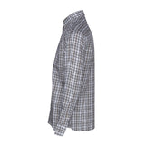 Hackett London Men's Green Check Linen Blend Slim Fit Shirt Size M HM309595