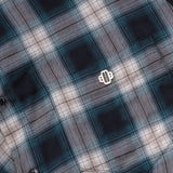 Maje Women's Multicoloured Check Cropped Cotton Shirt Size 2 M UK 10