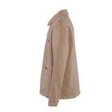 Sandro Paris Damen-Jeansjacke in Beige mit Logo, 100 % Baumwolle, Größe XXL, 2XL, SHPBL00756