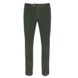 Hackett London Men's Green Corduroy Chino Trousers Size 32 R HM212356