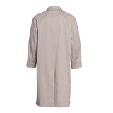 Sandro Paris Men's Beige Cotton Long Coat Size S SHPMA00347
