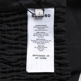 Sandro Women's Black Rhinestone Trim Bra Top Size 38 FR 10 UK 6 US SFPTO00524