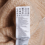 Sandro Women's Beige Knit Mohair Blend Sweater Size 34FR 6UK 2US SFPPU01247