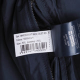 Hackett London Herren-Weste in Marineblau mit Reißverschluss am Rücken, „ Strick “, Größe 2XL, HM402845