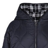 Maje Women's Reversible Tweed Quilted Jacket Size 34 FR 6 UK 2 US MFPOU00993