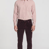 Hackett London Men's Burgundy Corduroy Trousers Size 32L HM212357
