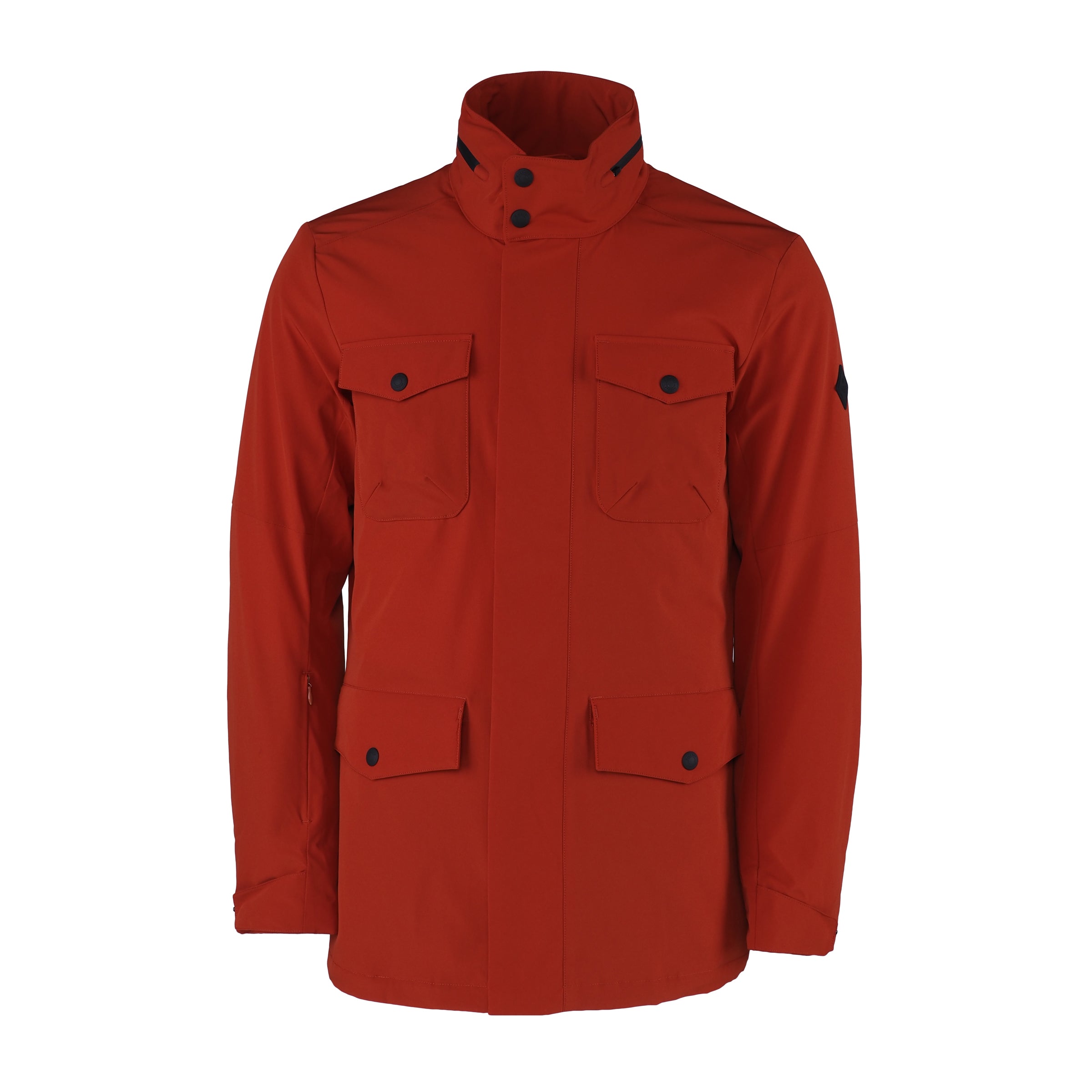Hackett London Men's Orange Technical Fabric Jacket Size M HM402817