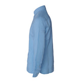 Hackett London Men's Blue Cotton & Linen Shirt Size XL HM309530 RRP: 160EUR