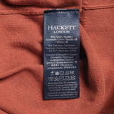 Hackett London Men's Orange Knit V-Neck Cashmere Blend Sweater Size S HM702784