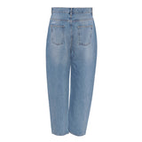 Sandro Women's Blue Cotton Boyfriend Cut Jeans Size 40 FR 12 UK 8US SFPJE00398