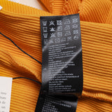 Sandro Women's Orange Rib Knit Midi Dress Size 40 FR 12 UK 8 US SFPRO02377