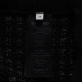 Sandro Women's Black Wool Blend Short Skirt Size 38 FR 10 UK 6 US SFPJU00994