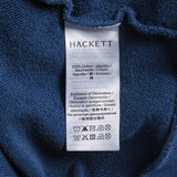 Hackett London Men's Blue Logo 100% Cotton Sweatshirt Size XXL HM581214