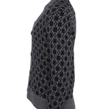 Sandro Men's Grey Knit Cashmere Blend Cardigan Size S SHPTR00403