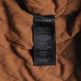 Sandro Paris Men's Camel 100% Cotton Worker Jacket Size M SHPBL00646