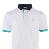 Hackett London Weißes Herren-Polohemd „ Bluse Hemdbluse “, Größe M, HM562980