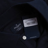 Hackett London Men's Navy Embroidered Crest Logo Polo Shirt Size XL HM563083