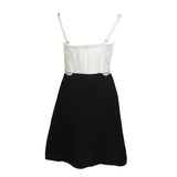 Sandro Paris Women's Lace top Removable Straps Dress Size 38FR 10UK 6US R20090E