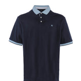 Hackett London Herren-Polo in Marineblau „ Bluse Hemdbluse “, Größe 2XL, HM562997