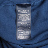Hackett London Men's Blue Knit Wool & Silk Blend Sweater Size S HM702834