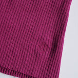 Maje Women's Pink Rib Knit Asymmetric Tank Top Size 36 FR 8 UK 4 US MFPPU00492