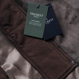 Hackett London Men's Brown Detachable Bib Wool Blazer Jacket Size 40 R HM443104