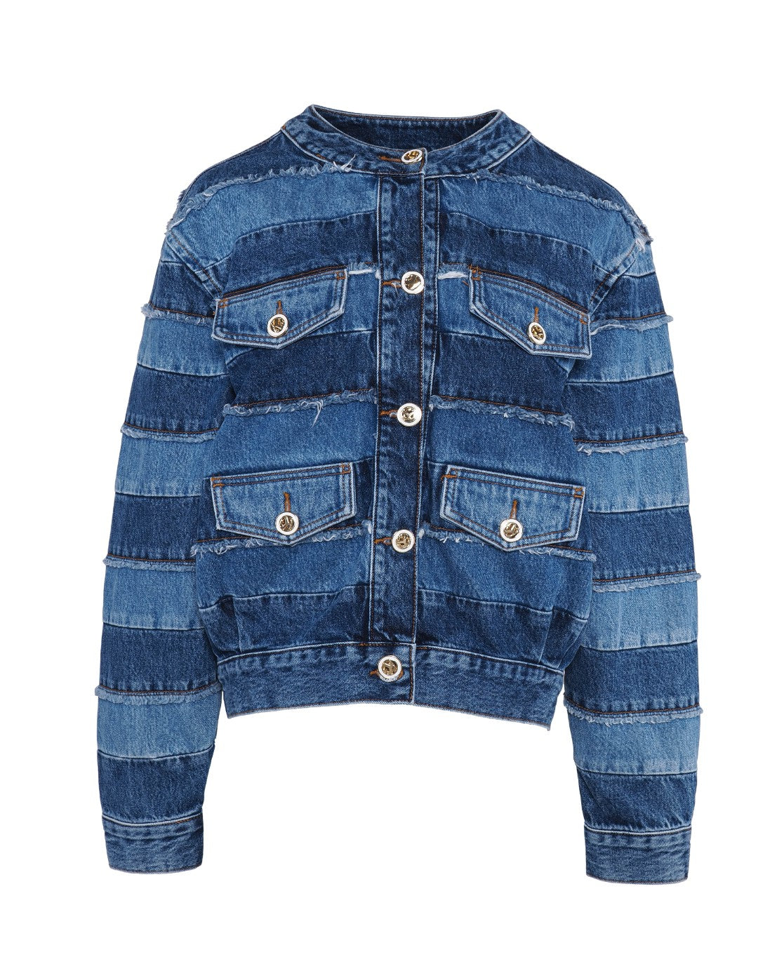 Sandro Women's Blue Oversized Denim Jacket Size 34 FR 6 UK 2 US SFPBL00587