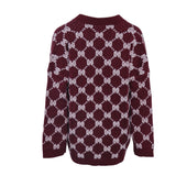 Maje Women's Burgundy Knit V-Neck Cardigan Size 36 FR 8 UK 4 US MFPCA00294