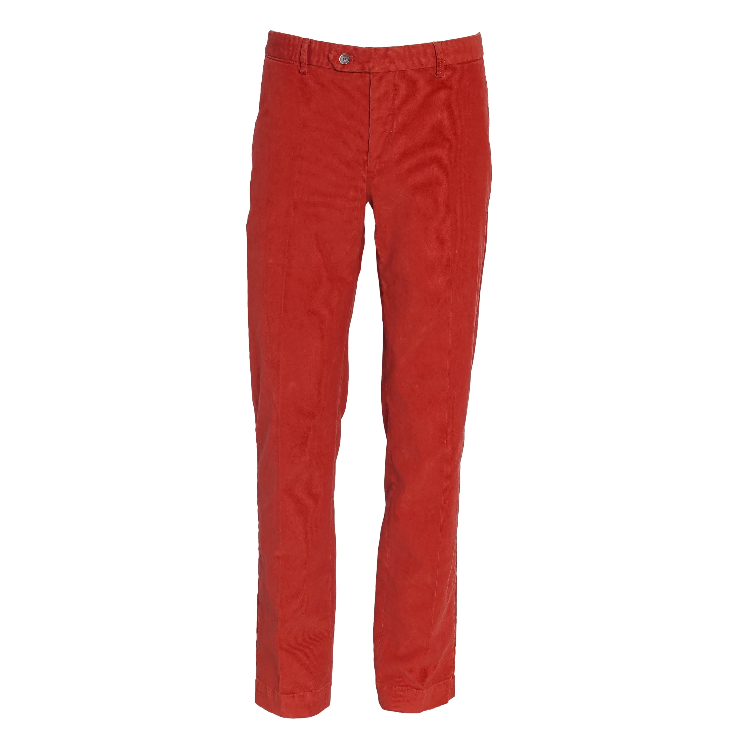 Hackett London Men's Red Corduroy Chino Trousers Size 34 R HM212399