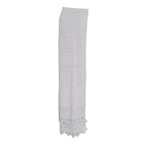 Maje Women's Ecru Crochet Knit Wide Leg Trousers Size 40 FR 12 UK 8US MFPPA00293