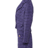 Sandro Women's Purple Jacket And Skirt Set Size 38 FR 10 UK 6 US SFPVE00736