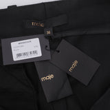 Maje Damen-Hose, schwarz, konisch geschnitten, maßgeschneidert, Hose Stoffhose , Größe 36 S, UK 8, MFPPA00438