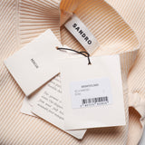 Sandro Paris Women's Beige Knit Sleeveless Cropped Top Size 1 S 8 SFPPU01965